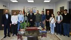 Делегация КМГ передала посольству Палестины школьные принадлежности, собранные на 51-м фестивале КМГ– «Одигитис»