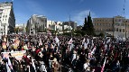 Grandes manifestaciones contra el nuevo presupuesto antipopular