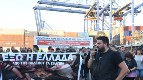 The president of the Piraeus Labour Centre is being prosecuted for showing solidarity with the Palestinian people